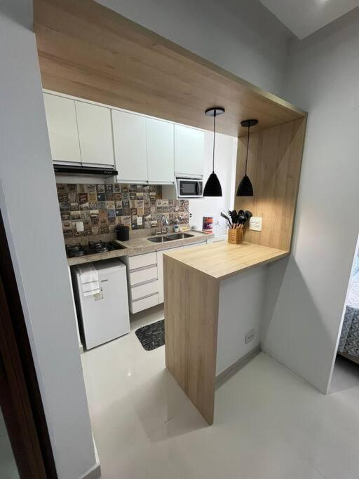 Vista Mar, Moderno Para Relaxar. Apto Completo ! São Vicente Екстериор снимка