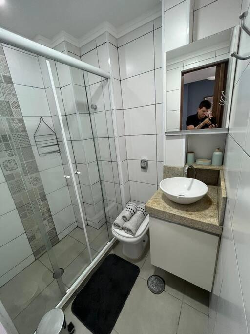Vista Mar, Moderno Para Relaxar. Apto Completo ! São Vicente Екстериор снимка